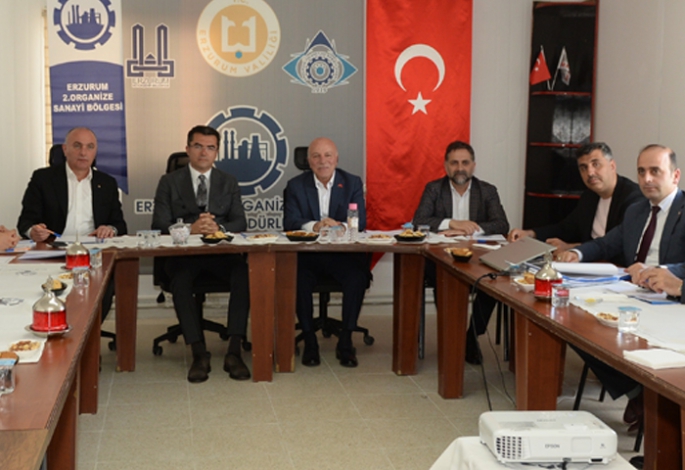 2. OSB Yönetimi, ‘Tahsis’ gündemiyle toplandı