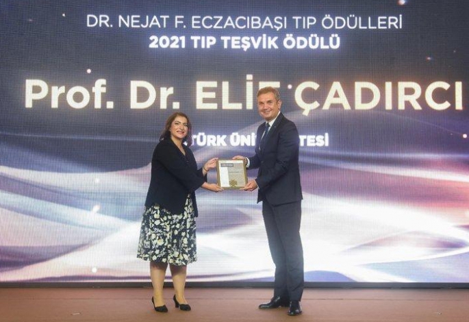2021 Tıp Teşvik Ödülü   Elif Çadırcı’nın