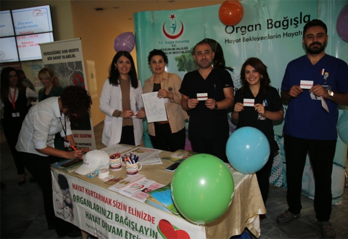 3-9 Kasım Organ Bağışı Haftası’nda Stant açtılar