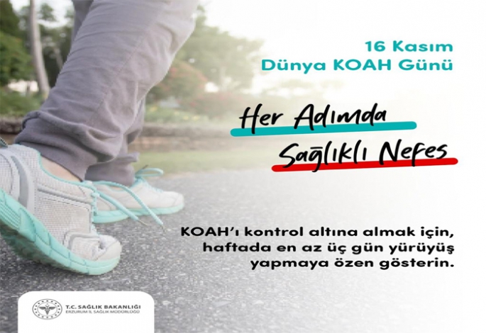 6 Kasım 2022 Dünya KOAH Günü 