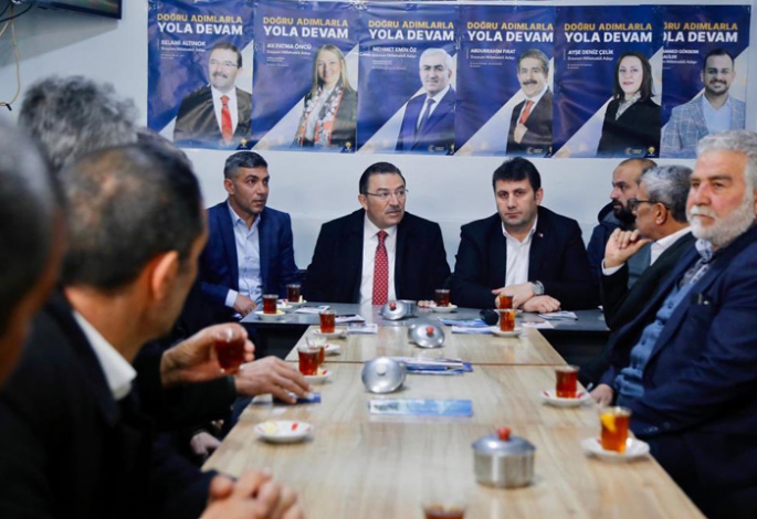 Altınok, muhtarlarla buluştu