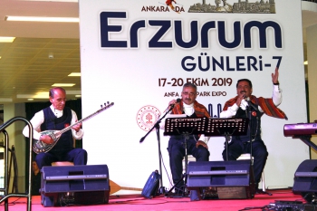 Ankara'da Erzurum Fasıl Ekibi rüzgarı esti