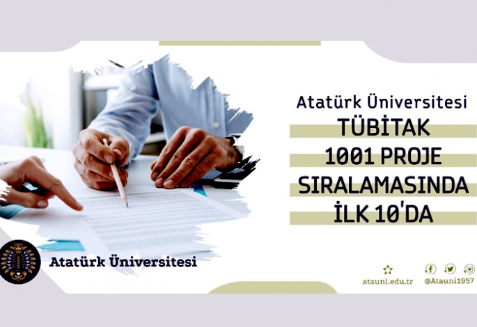 ATAUNİ, proje sıralamasında ilk 10’da
