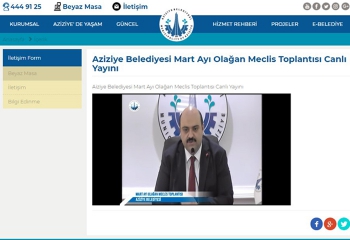 Aziziye Belediyesi’nden bir ilk daha