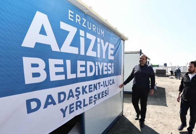 Aziziye’den Antakya’ya konteyner kent