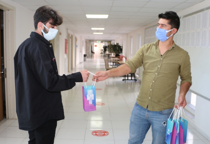 Aziziye’den öğrencilere hijyen seti