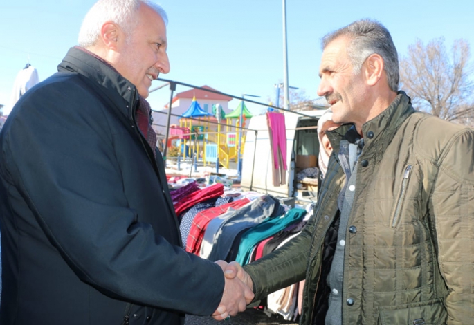 Aziziye'ye kapalı pazar alanı  