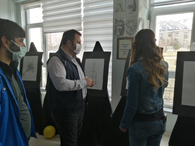 Bahtınur Gül resim sergisini açtı 