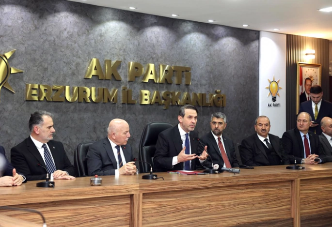 Bakan Alparslan Bayraktar Erzurum’da