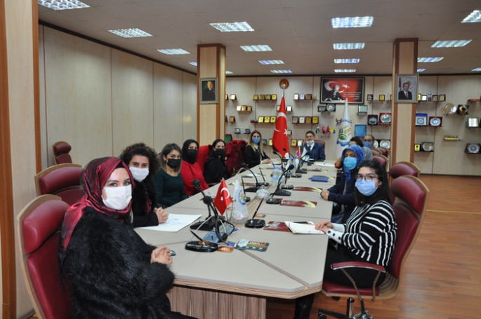 Başkan Oral ‘dan Kadın Kooperatifi'ne destek