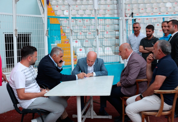 Başkan Sekmen'den stadyum seferberliği