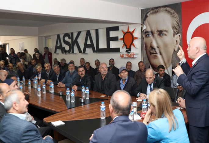 Başkan Sekmen ilçe gezilerini sürdürüyor