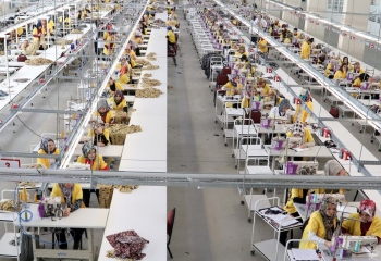 Başkan Sekmen Tekstilkent’i gezdi