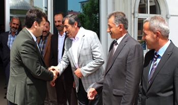 Başkan Yaşar Personeli ile Bayramlaştı