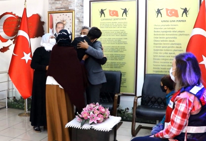 Bir aile daha evladına kavuştu