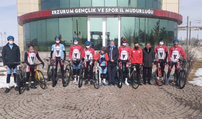 Bisikletçilerden Kamp teşekkürü
