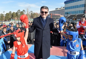 Boks Şampiyonasının açılışı yapıldı