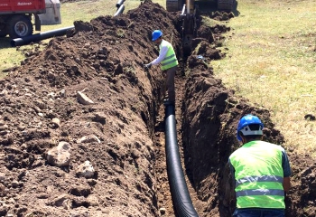 Büyükşehir’de altyapı çalışmaları tam gaz