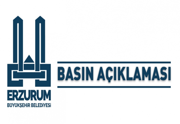 Büyükşehir'den basın açıklaması