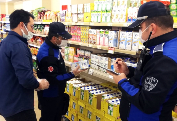 Büyükşehir’den marketlere sıkı denetim