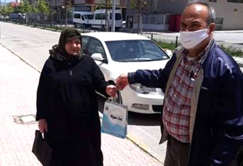 Büyükşehir’den vatandaşlara hijyen seti