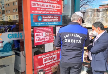 Büyükşehir denetime yoğunlaştı