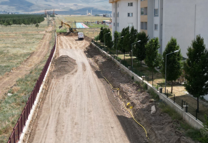 Büyüşehir’den yeni bir bağlantı yolu
