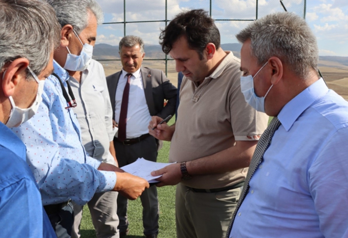 Çat Belediyesinden spor tesisi protokolü
