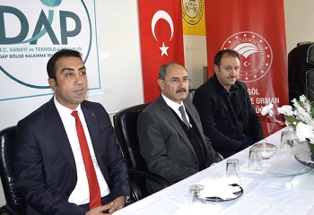 DAP İdaresi bölgede üretimi desteklemeye devam ediyor