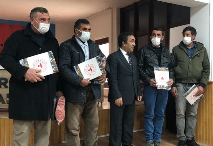 ‘DAP’ın  projesiyle 610 çiftçiye eğitim  