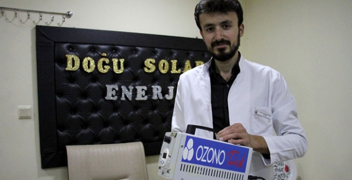 Dişhekimi adayından Kovid-19’a Ozonotürk darbesi