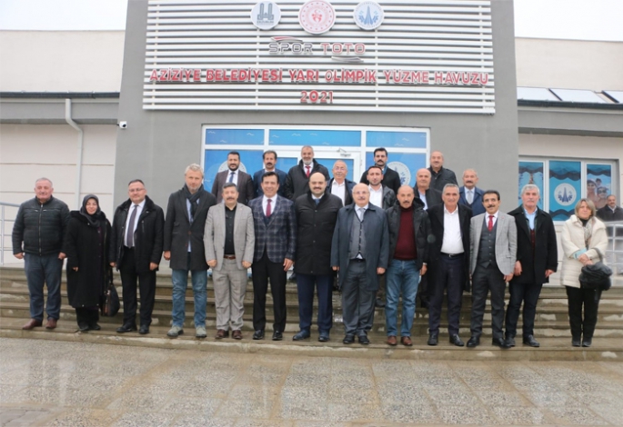 EBB Meclis Üyelerine Aziziye’de yatırım turu 