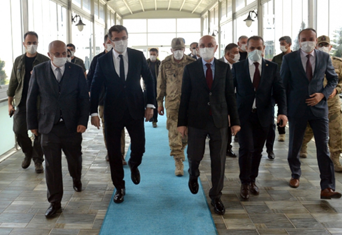 Erdil Erzurum'da incelemelerde bulundu