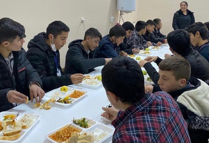 Erzurum’da 13 bin öğrenciye ücretsiz yemek