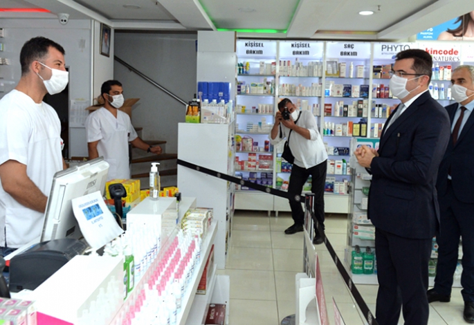 Erzurum’da koronavirüs denetimi
