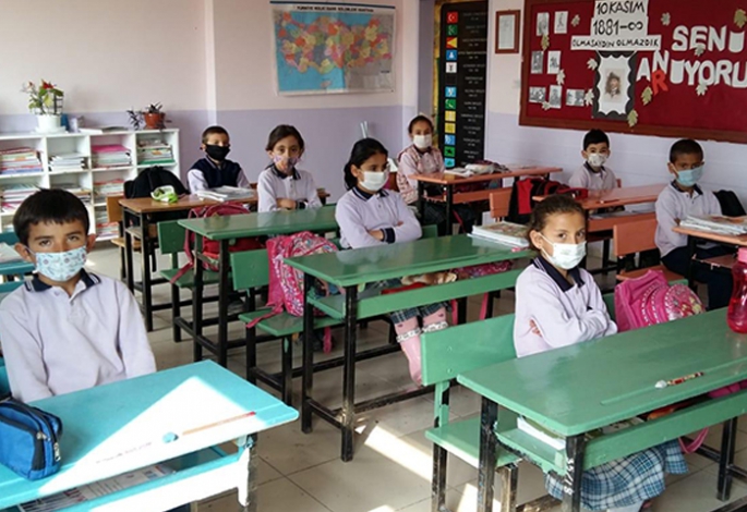 Erzurum’da köy okulları yüz yüze eğitime başladı