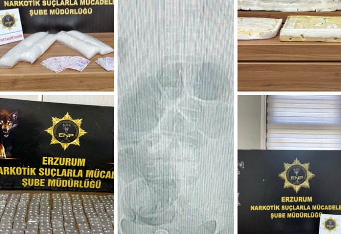 Erzurum’da uyuşturucu operasyonu