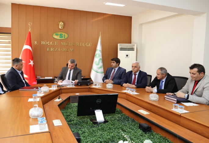 Erzurum DSİ’den Sulama sözleşmesi