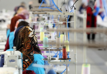 Erzurum Tekstilkent’te üretim başladı