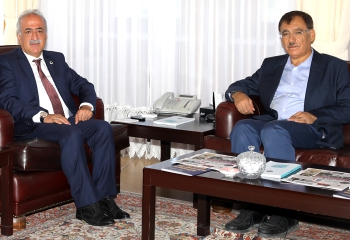 ESAV Başkanı Aksungur’dan Çomaklı’ya ziyaret 