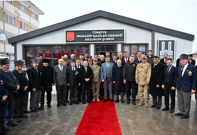 Gazilere yeni  dernek binası 