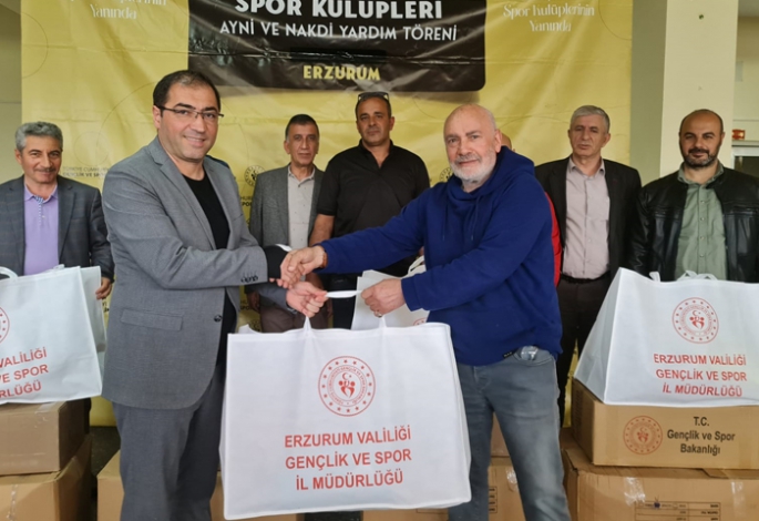 GSB'den Amatör sporculara malzeme desteği 