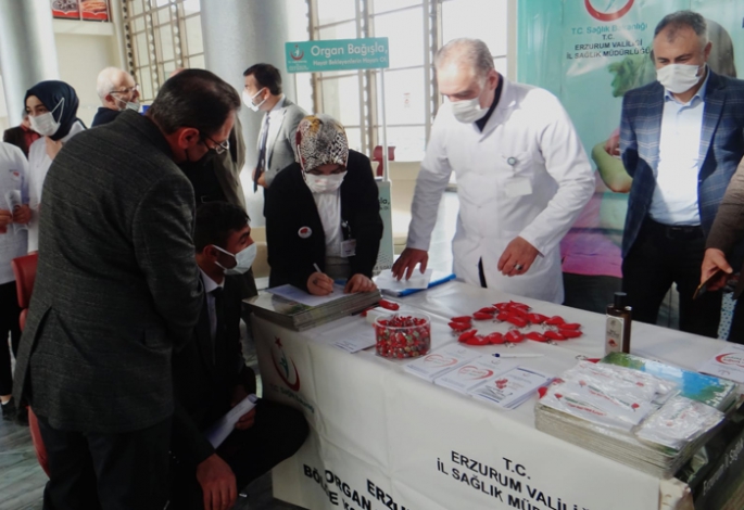 Hastane çalışanları organ bağışında bulundu