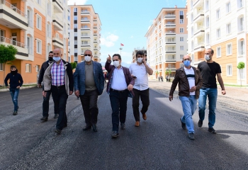 Hilalkent asfalta doydu