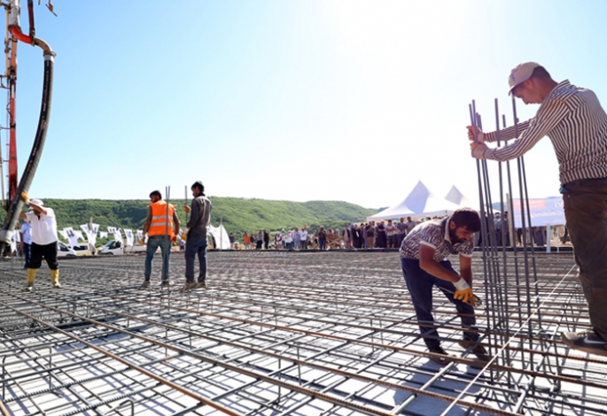Hınıs Başköy Cemevi’nin temeli atıldı