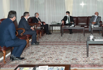 İspir Heyetinden Rektör Çomaklı’ya ziyaret