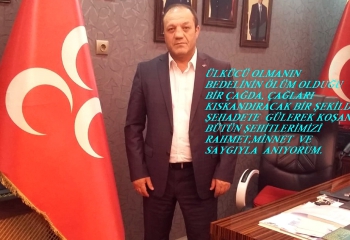 Karataş: 'Şehitlik en yüksek mertebedir'