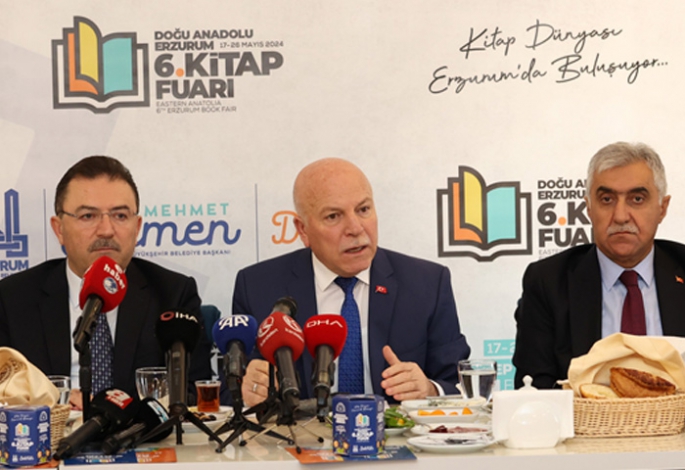 Kitap dünyası Erzurum’da buluşuyor