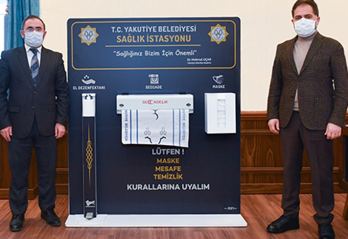 Koronavirüsle mücadelede Yakutiye mesaisi
