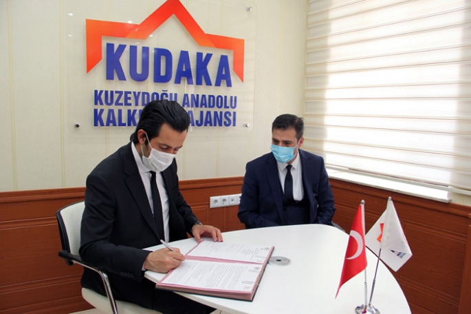 KUDAKA Mali Destek Programında ilk imzalar atıldı